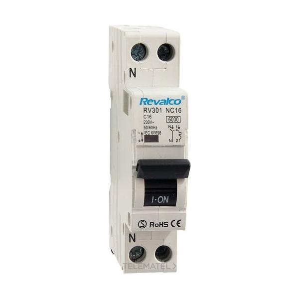 INTERRUPTOR DPN 1P+N 25AC 6kA