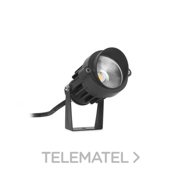 FOCO MINIMAL 1xLED 5,7W NEGRO