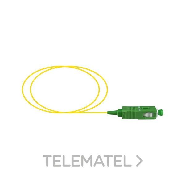 PIGTAIL SC/APC SM 9/125 AMARILLO 2m G657A2 LSZH-FR 0,9mm (EN BOLSA)