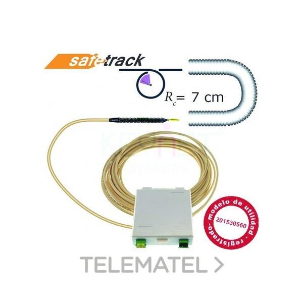 KIT LATIGUILLOS DX A2 ROSETA + 2 ADAPTADOR SC/APC SAFETRACK CPR-DCA MARFIL 20m