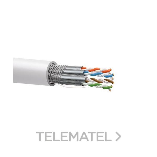 CABLE Cat7A S/FTP BC 23AWG CPR-B2ca-s1/d1/a1 LSZH BLANCO (EN BOBINA 500m)