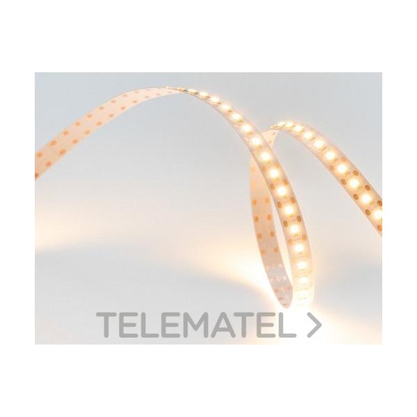 TIRA FLEXIBLE HUNA 7 SMD2835 120Led/m 14,4W/m 24VDC 3000K IP20/N 1400lm/m 10mm