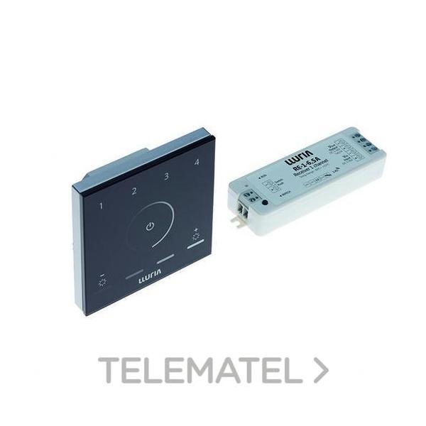 DIMMER TCTIL VA RADIO 1 CANAL, BLANCO 4 ZONAS 12V/24V