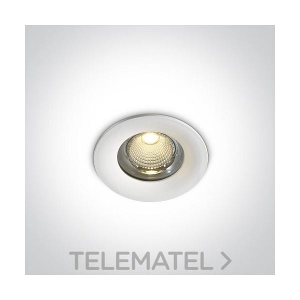 DOWNLIGHT COB LED 10W WW IP65 60 230V ALUMINIO BLANCO