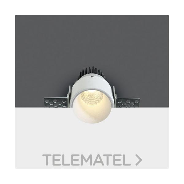 DOWNLIGHT COB LED 3W WW 36 350mA IP20 BLANCO TRIMLESS DARK LIGHT ALUMINIO