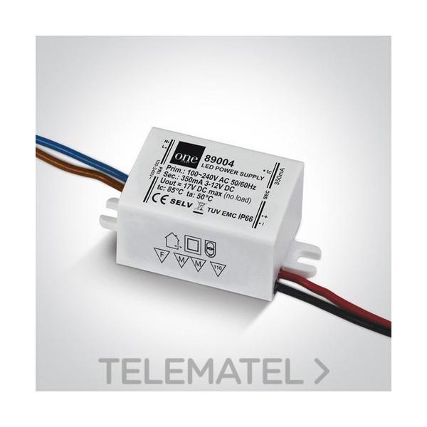 DRIVER LED 1-4W 100-240V 350mA IP66