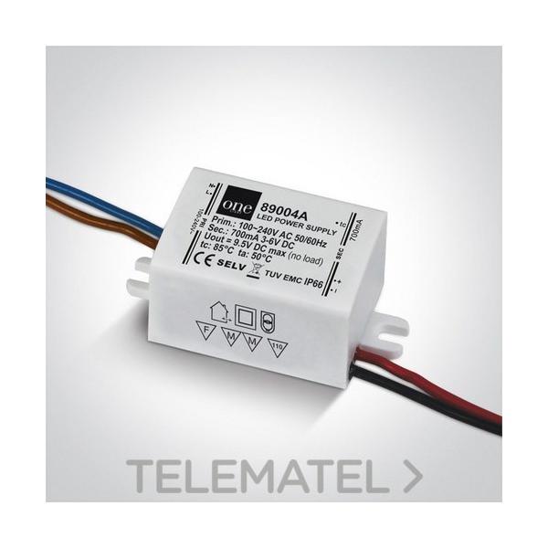 DRIVER LED 2-4W 100-240V 700mA IP66