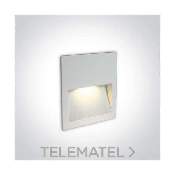 EMPOTRABLE CUAD.SMD LED 3W Al BL 115x115mm 3000K 100-240V IP65 P/EXT.