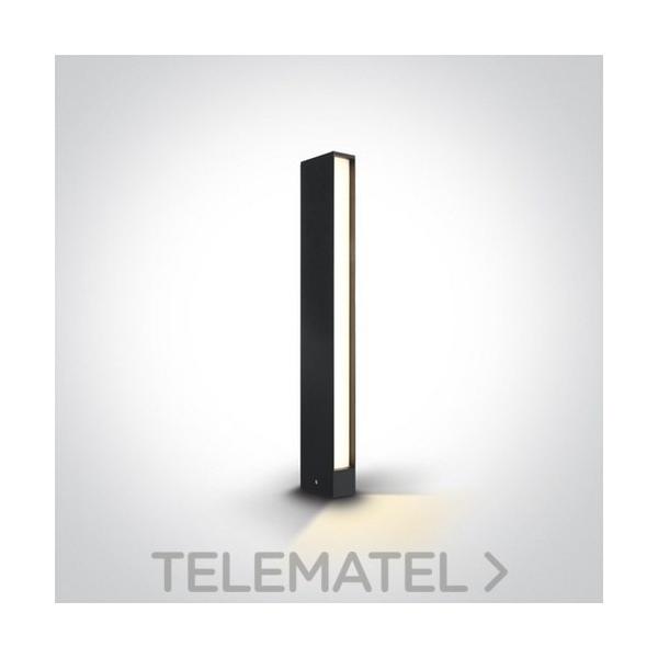 BALIZA LED BOLLARD 60cm 8W WW IP54 100-240V ANTRACITA