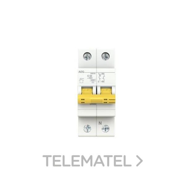 INTERRUPTOR MAGNETOTRMICO DG61N+ CURVA-C 32A 1P+N