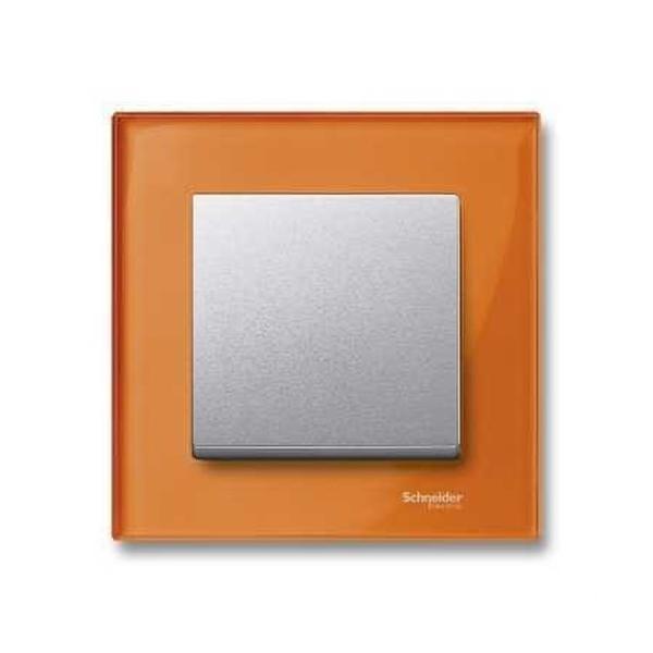 MARCO METAL M-ELEGANCE CON 1 ELEMENTO NARANJA CRISTAL