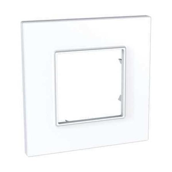 MARCO QUADRO CON 1 ELEMENTO BLANCO POLAR