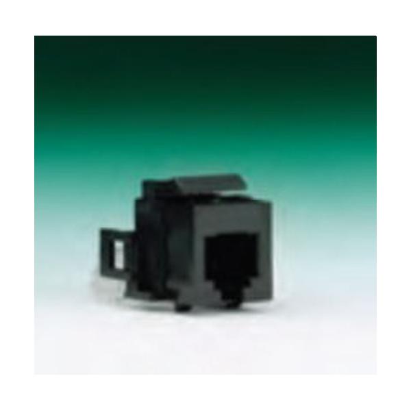 CONECTOR AMP RJ11 Cat.3 Y 6 VÍAS EN NEGRO