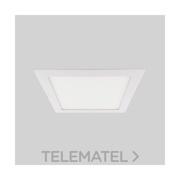 DOWNLIGHT CUADRADO LED SLIMLINE 25W 4500K BLANCO 240x240mm