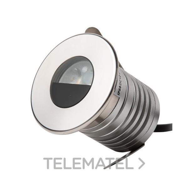 APLIQUE SUELO/PARED LED EXTERIOR MEDIA LUNA 250lm 3000K 3W