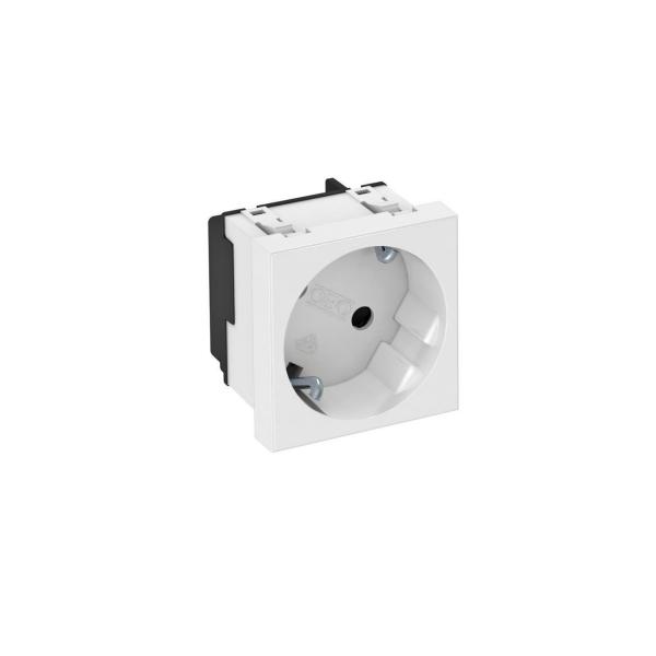 TOMA ELCTRICA SIMPLE 33 CONEXIN A TIERRA STD-D3S RW1