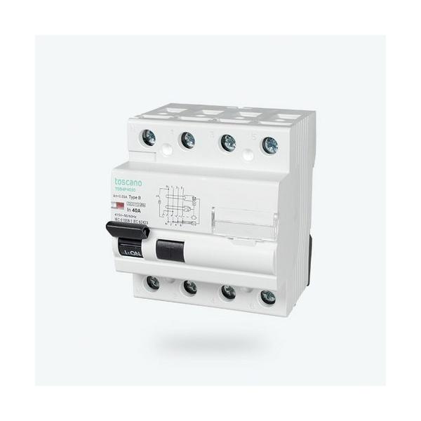 INTERRUPTOR DIFERENCIAL 4P 10kA 40A 30mA TIPO B