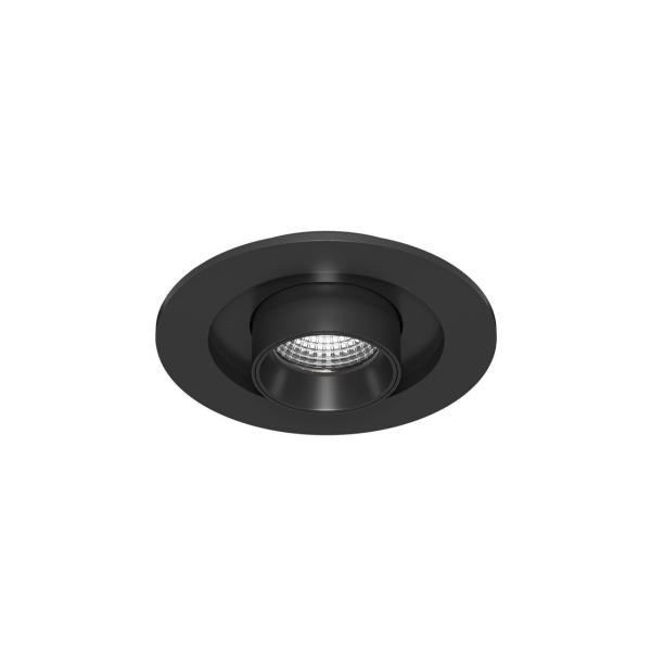 EMPOTRABLE LED MINI OXO ROUND/1 6W SWITCH 2700-3200-4000K NEGRO