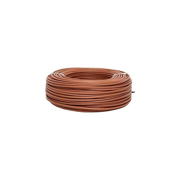 CABLE LISTIN LIBRE HALOGENOS 1,5mm. MARRON (rollo 100m.)