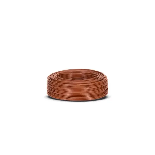 CABLE LISTIN LIBRE HALOGENOS 1mm. MARRON (rollo)