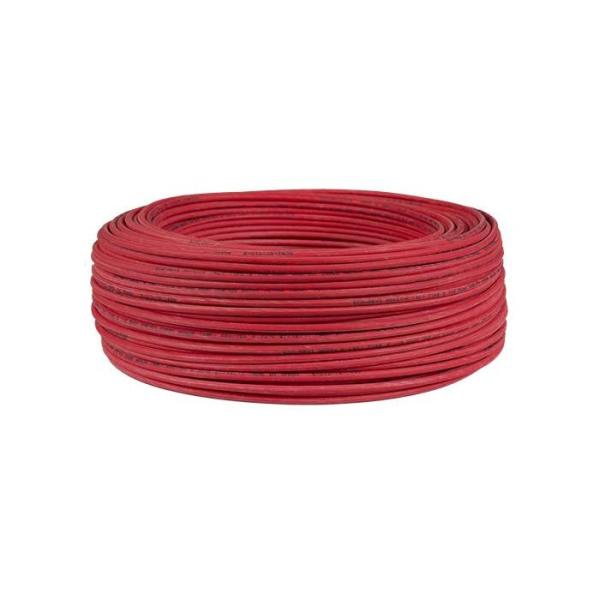 CABLE LISTIN LIBRE HALOGENOS 1mm. ROJO (rollo)