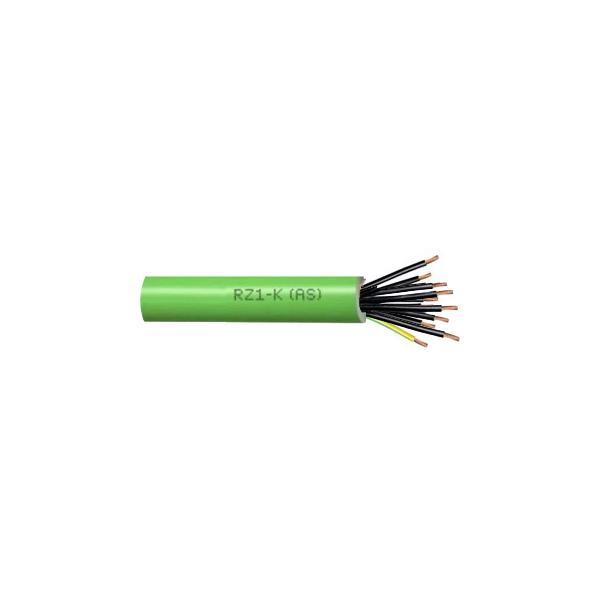 MANGUERA LIBRE HALOGENOS 1kv. 12x1mm. VERDE RZ1-K (bobina)