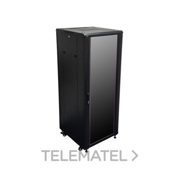 RACK 42U MONTADO 2055x800x1000mm 800Kg INCLUYE PATAS/RUEDAS