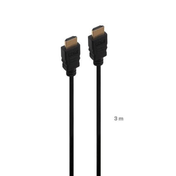 CABLE HDMI 2.0 UHD 4K 60Hz 18 GBPS COBRE 30 AWG 3m